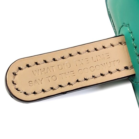 Kate Spade Popsicle Mini Purse Bag Turquoise Patent Leather - Picture 9 of 11